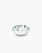 Blue bowl , front view